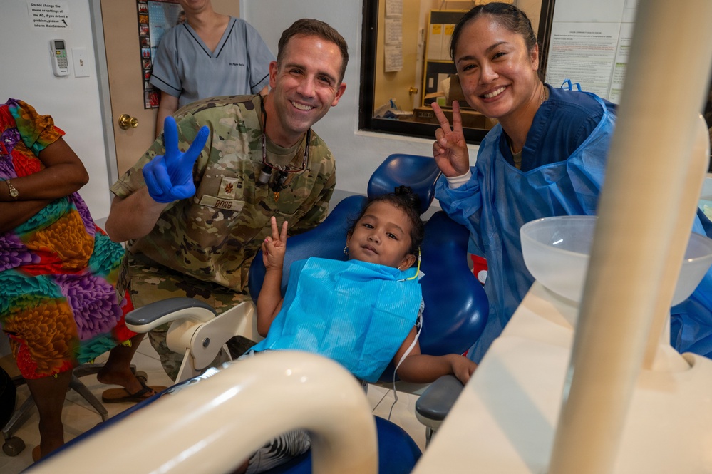 Medical Services Provide Care to Patients in Chuuk Micronesia - Day 1