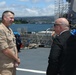 Senior Advisor to Secretary of War Visits Sailors aboard USS William P. Lawrence