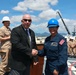 Senior Advisor to Secretary of War Visits Sailors aboard USS William P. Lawrence