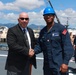 Senior Advisor to Secretary of War Visits Sailors aboard USS William P. Lawrence