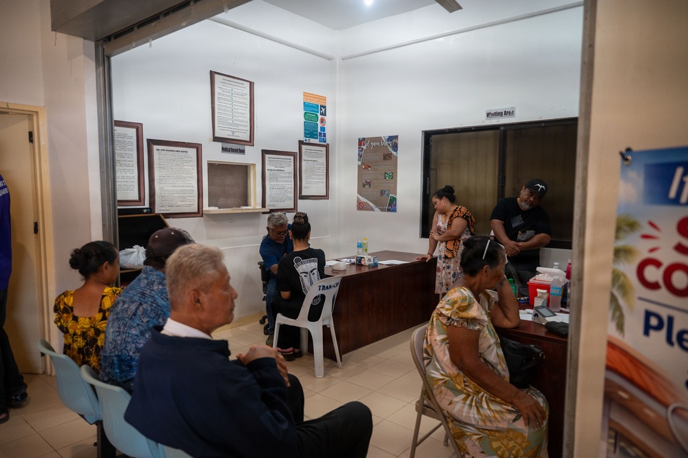 Medical Services Provide Care to Patients in Chuuk Micronesia - Day 2
