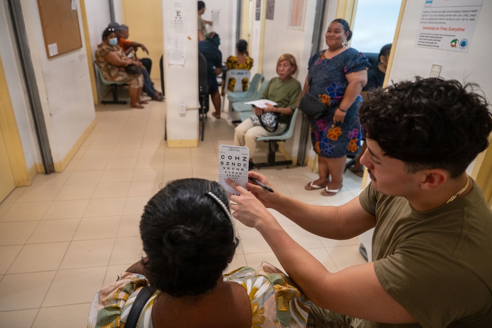 Medical Services Provide Care to Patients in Chuuk Micronesia - Day 2