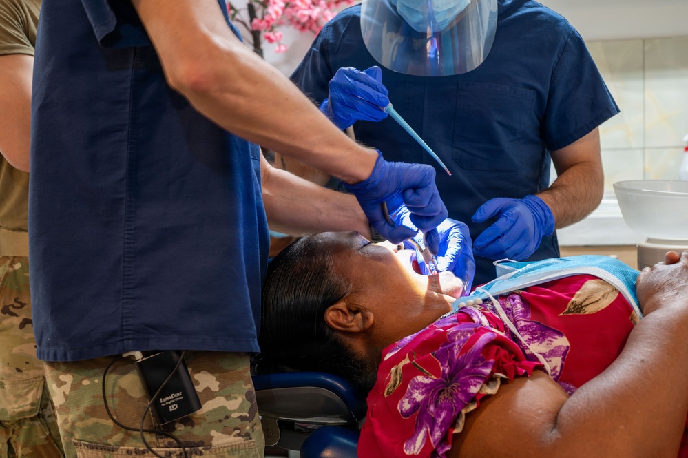Medical Services Provide Care to Patients in Chuuk Micronesia - Day 2