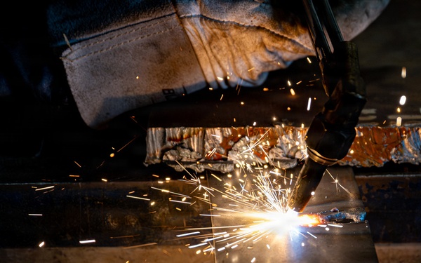 35th MXS Airman hones metalwork skills during training