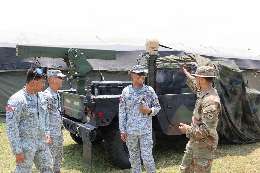 Balikatan 2026: Joint Military Services learn about U.S. Army Counter Unmanned Aircraft Systems Capabilities