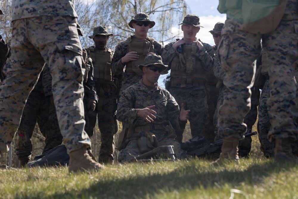 CLB-24 Marines hone marksmanship in the Baltic Region