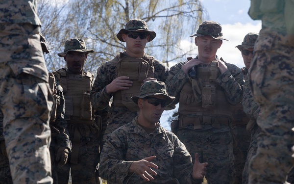 CLB-24 Marines hone marksmanship in the Baltic Region