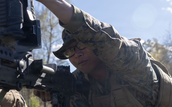 CLB-24 Marines hone marksmanship in the Baltic Region