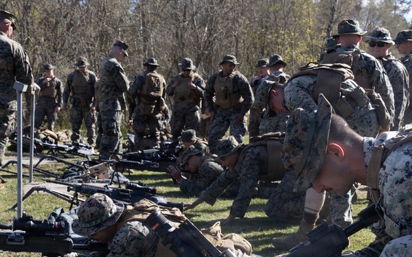 CLB-24 Marines hone marksmanship in the Baltic Region