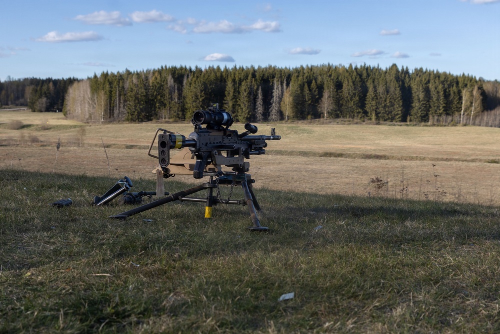 CLB-24 Marines hone marksmanship in the Baltic Region