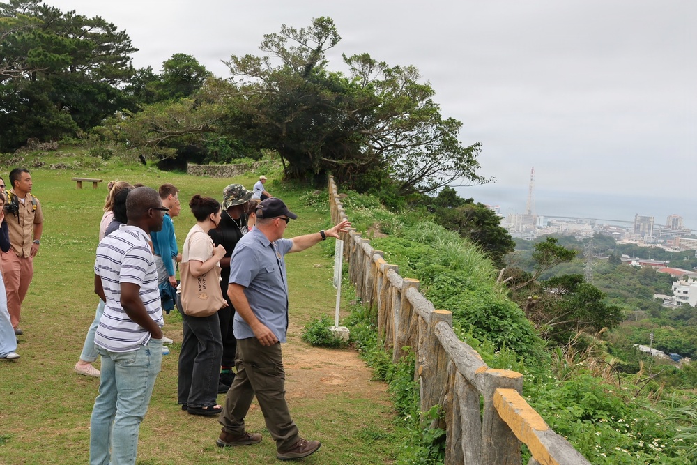 U.S. Naval Hospital Okinawa Wardroom Observes the Start of the Battle of Okinawa