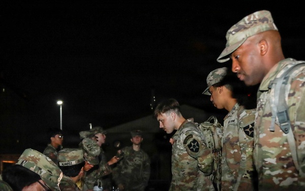 1SIG BDE Signal Month:1st Signal Brigade Soldiers complete Norwegian Foot March at Camp Humphreys.