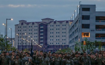 1SIG BDE Signal Month:1st Signal Brigade Soldiers complete Norwegian Foot March at Camp Humphreys.