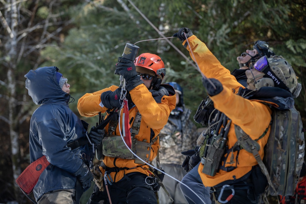 176th Wing Air National Guardsmen partner with Army and Coast Guard helicopter aviators during SAREX 2026