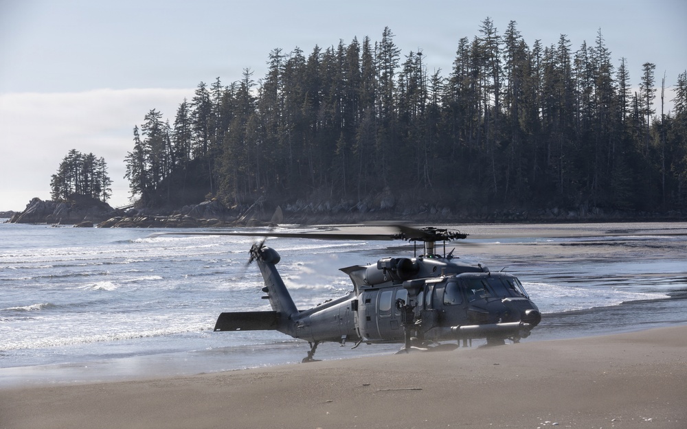 176th Wing Air National Guardsmen partner with Army and Coast Guard helicopter aviators during SAREX 2026