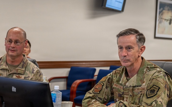 COMPACAF visits Yokota Air Base