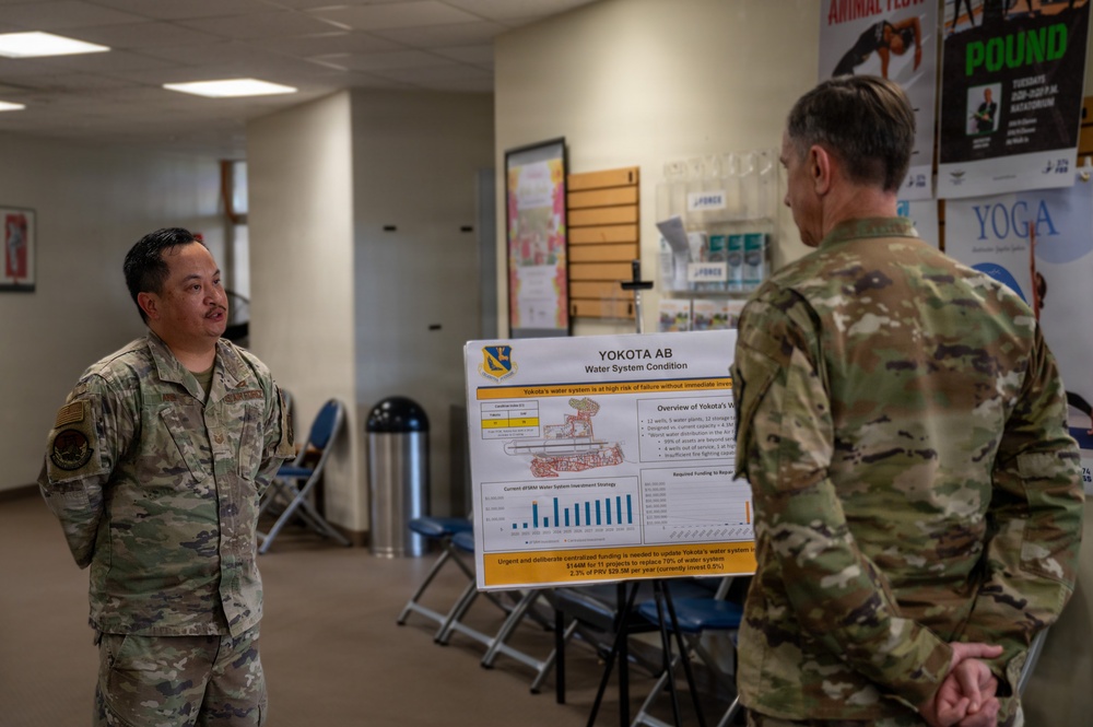 COMPACAF visits Yokota Air Base