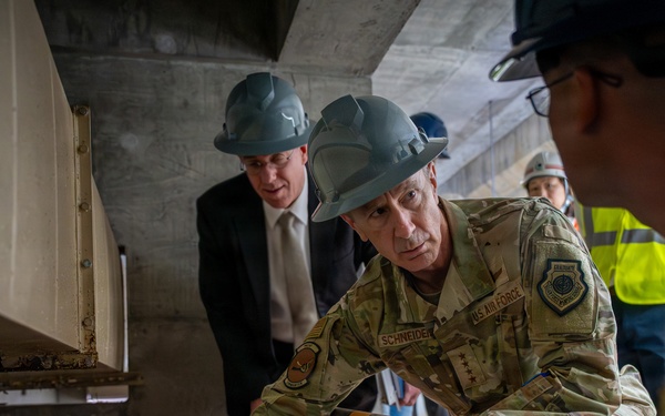 COMPACAF visits Yokota Air Base