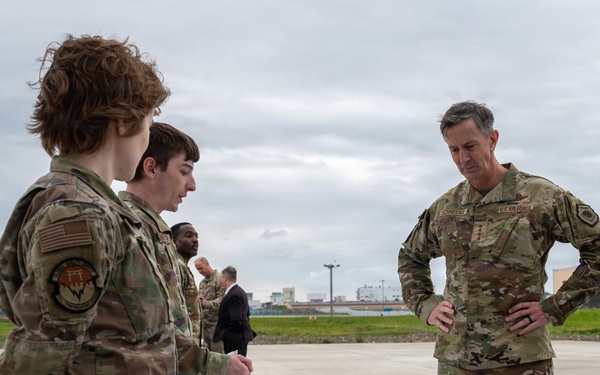 COMPACAF visits Yokota Air Base