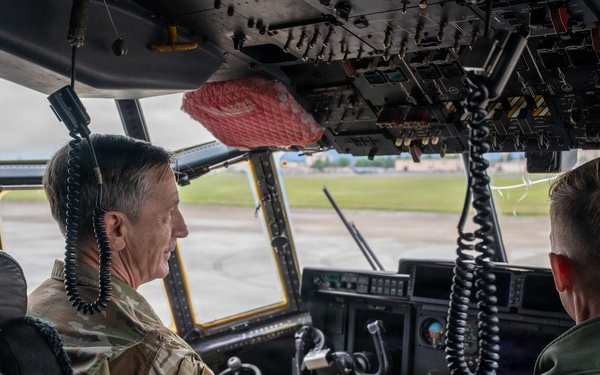 COMPACAF visits Yokota Air Base