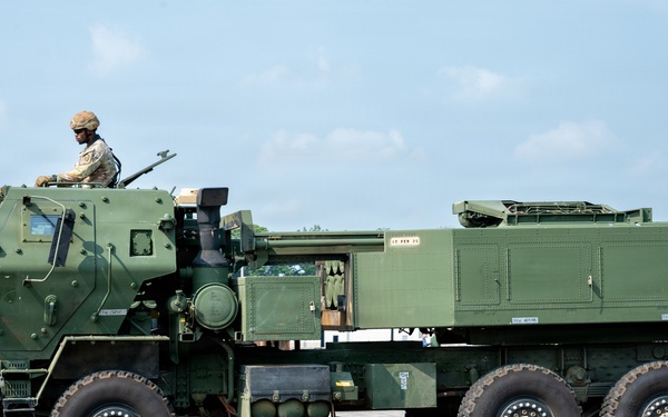 Balikatan 2026: U.S. Airmen, Soldiers load HIMARS for airlift