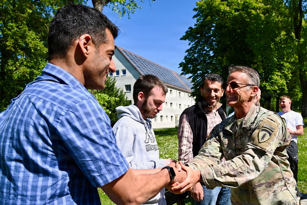 USAG Stuttgart open new outdoor worship area on Robinson Barracks