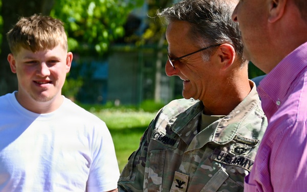 USAG Stuttgart host opening for outdoor worship area on Robinson Barracks