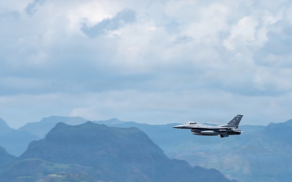 Balikatan 2026: F-16s conduct flight operations at Basa