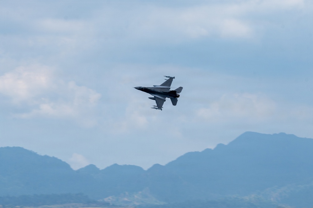 Balikatan 2026: F-16s conduct flight operations at Basa
