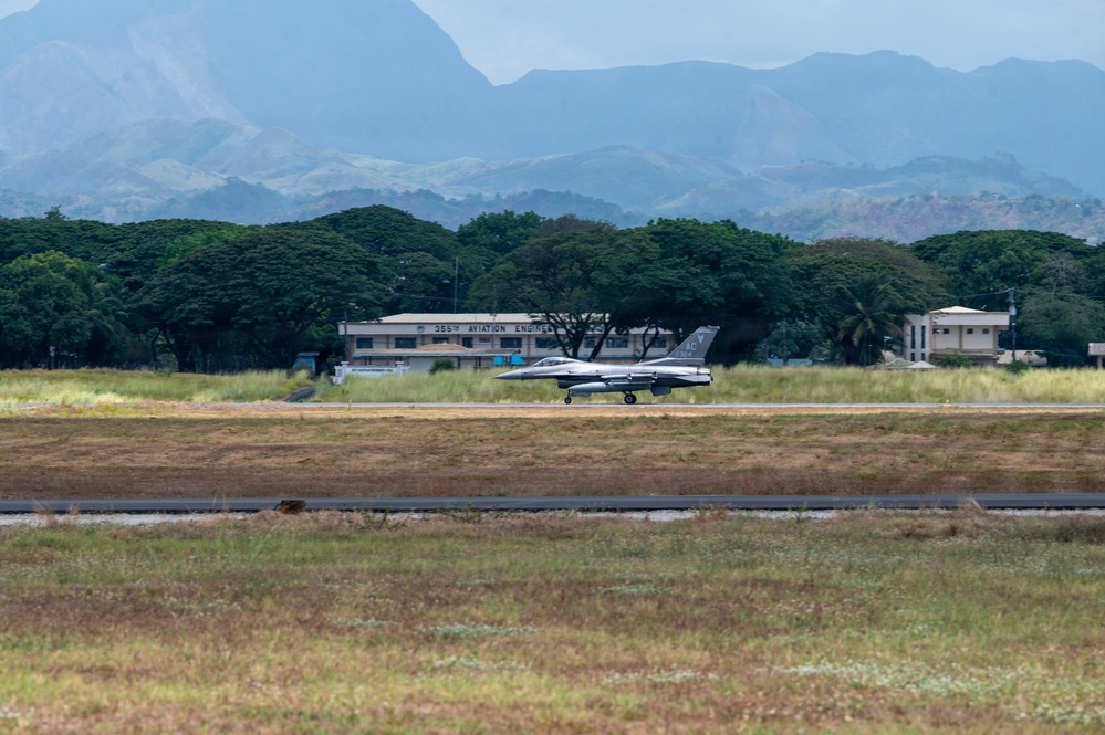 Balikatan 2026: F-16s conduct flight operations at Basa