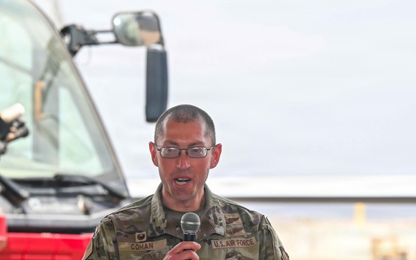 776th Expeditionary Air Base Squadron Change of Command Ceremony