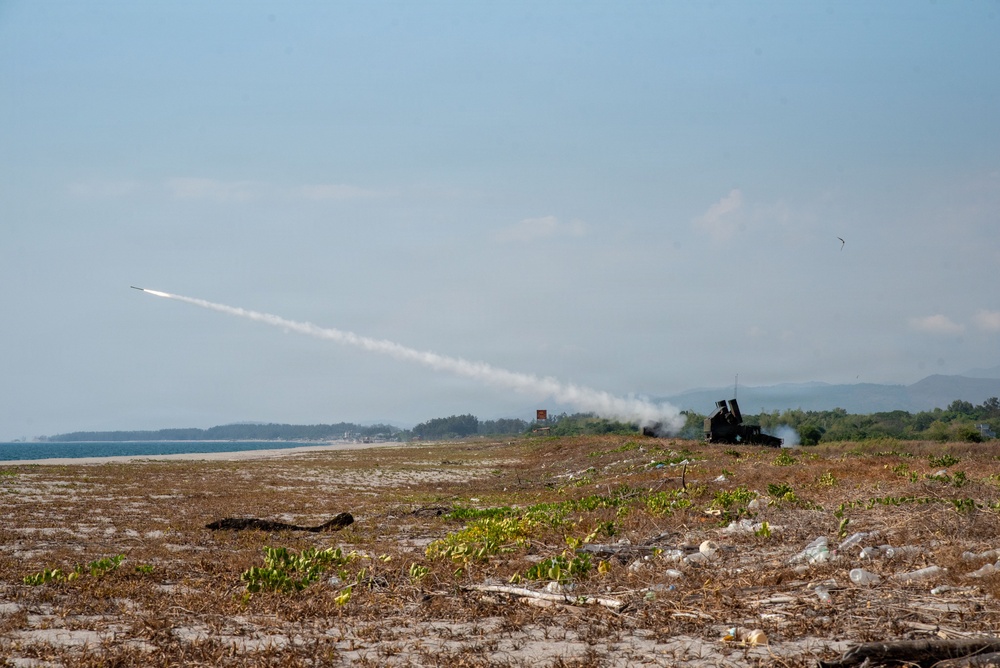 Exercise Balikatan 2026: Army Avenger live-fire