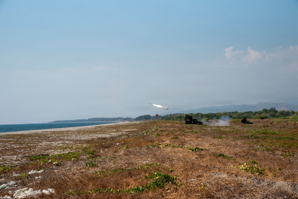 Exercise Balikatan 2026: Army Avenger live-fire