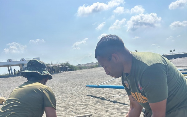 Balikatan 2026: 3rd MLR, Philippine Marines conduct beach clean up
