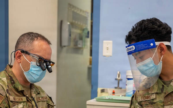 U.S. Air Force service members provide medical services during Pac Angel 26-3