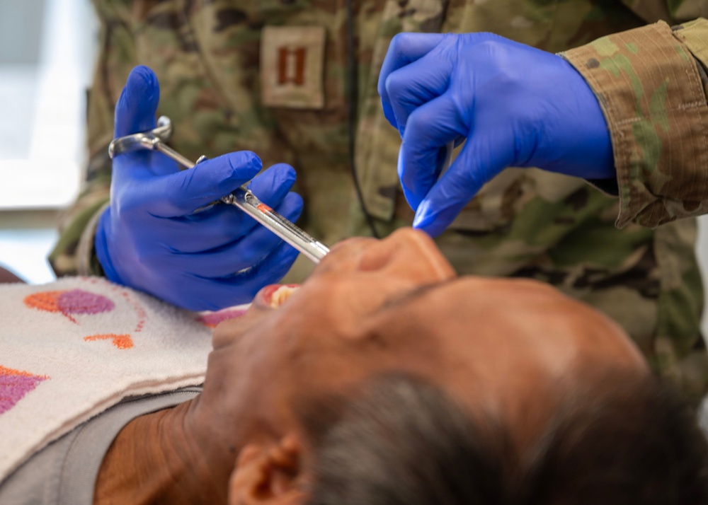 U.S. Air Force service members provide medical services during Pac Angel 26-3