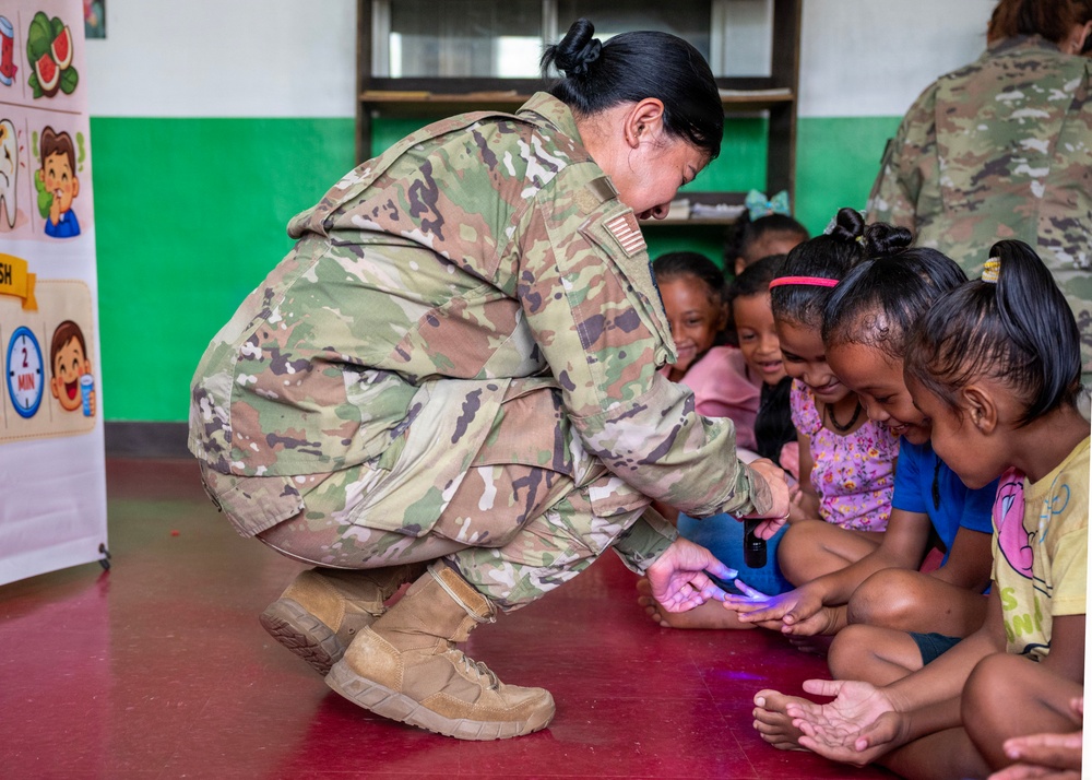 U.S. Air Force service members teach public health during Pac Angel 26-3
