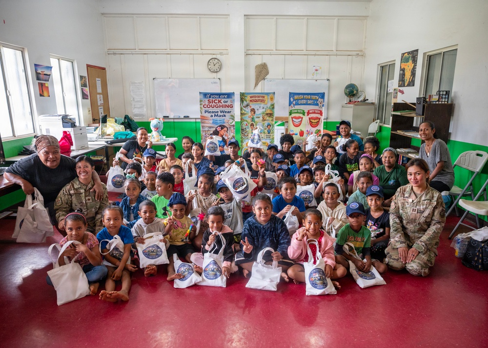 U.S. Air Force service members teach public health during Pac Angel 26-3