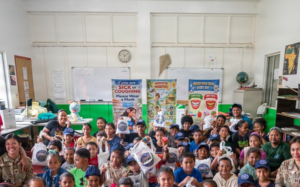 U.S. Air Force service members teach public health during Pac Angel 26-3