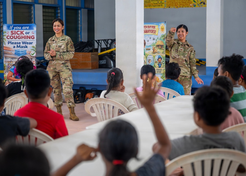 U.S. Air Force service members teach public health during Pac Angel 26-3