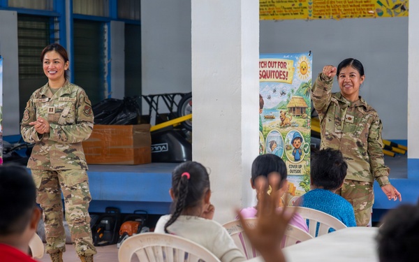 U.S. Air Force service members teach public health during Pac Angel 26-3