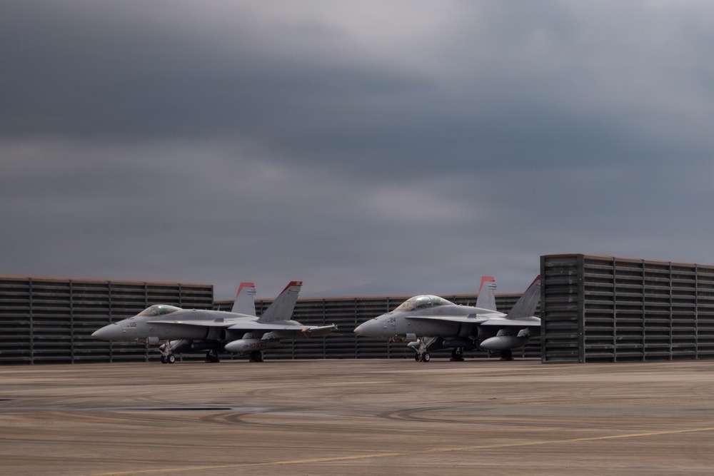MAG-12 and VMFA-232 conduct unit level training