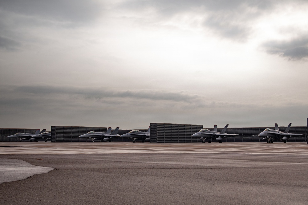 MAG-12 and VMFA-232 conduct unit level training