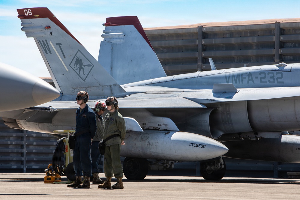 MAG-12 and VMFA-232 conduct unit level training