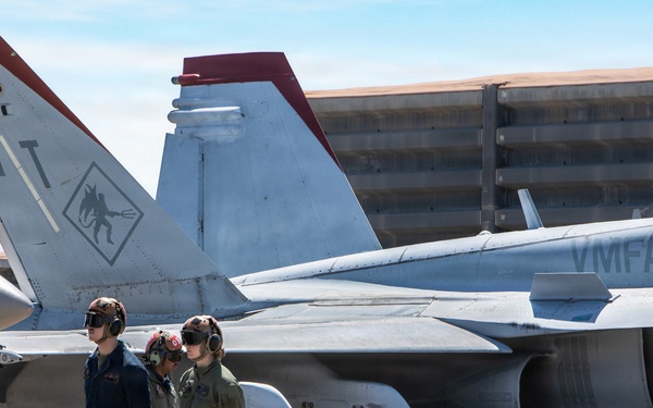 MAG-12 and VMFA-232 conduct unit level training
