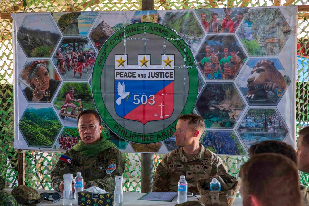 Balikatan 2026: 25th ID Soldiers meet with Armed Forces of the Philippines before live fire exercise in the Philippines