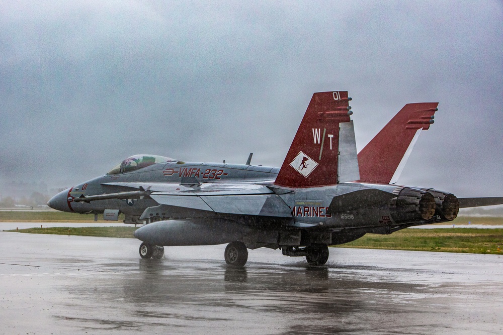 MAG-12 and VMFA-232 conduct unit level training
