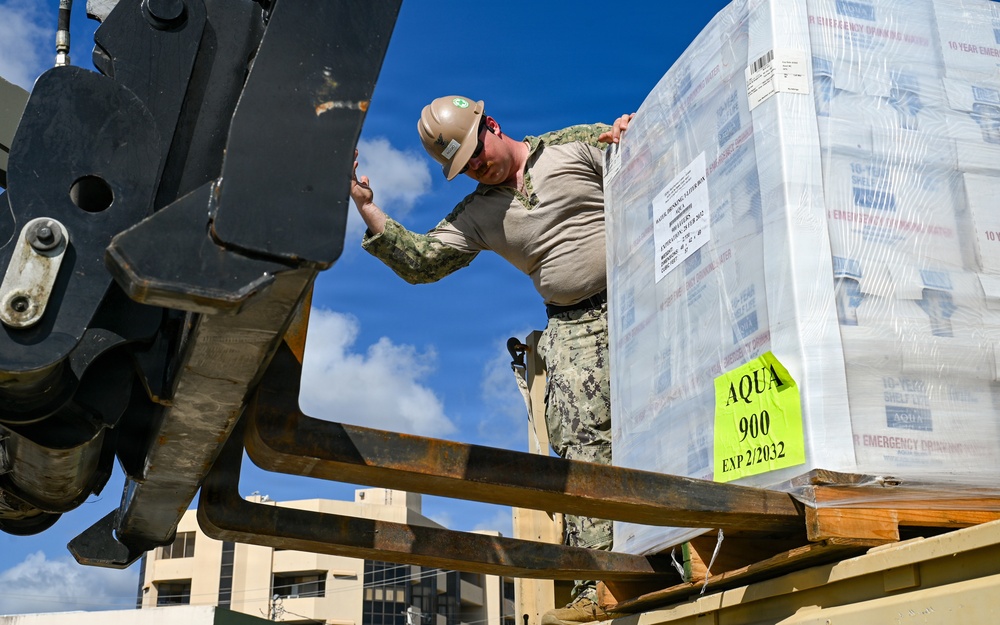 U.S. Soldiers, Sailors support Saipan’s path to recovery
