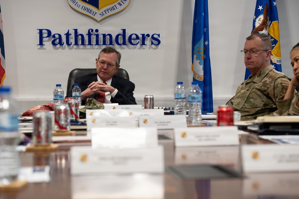 U.S. Ambassador to the United Kingdom Visits RAF Fairford
