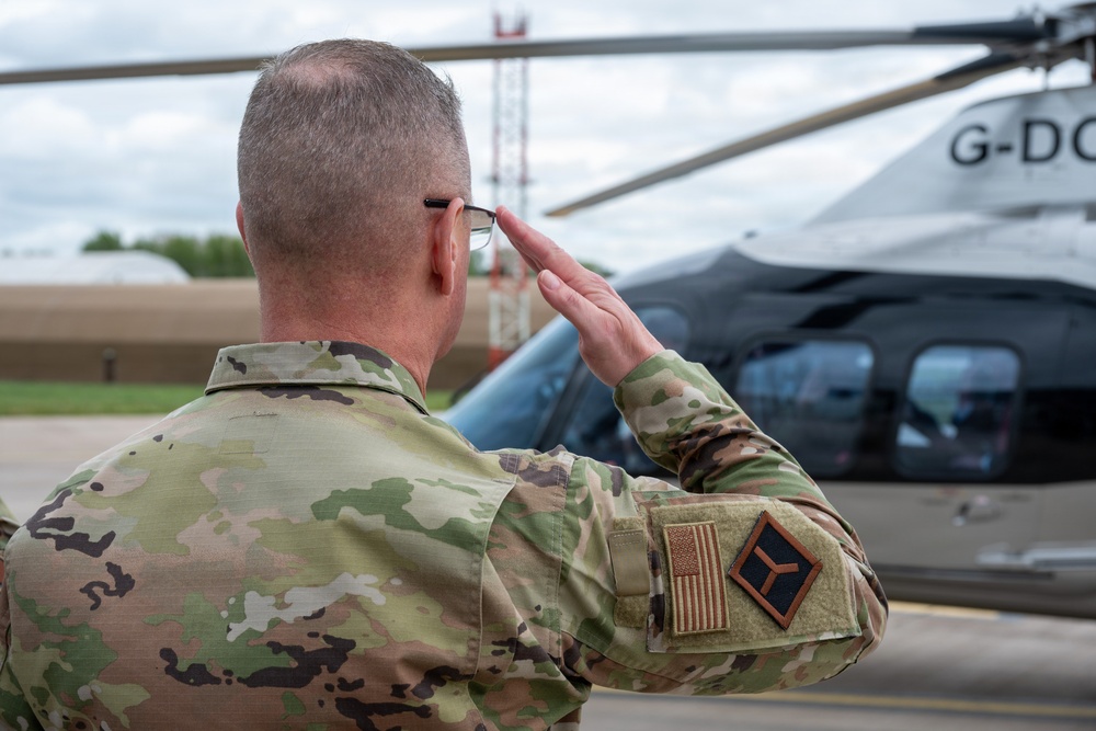 U.S. Ambassador to the United Kingdom Visits RAF Fairford